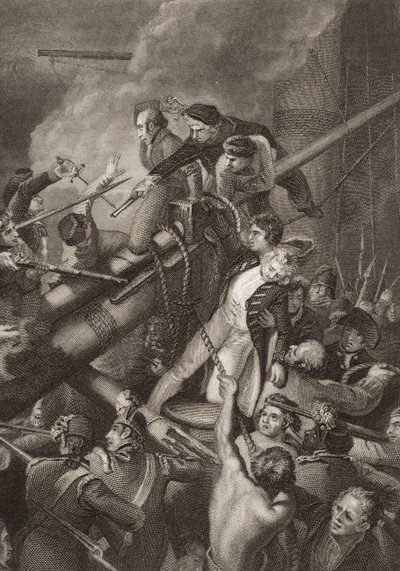 The Death of Captain Faulknor (illustration from 